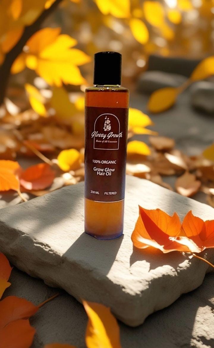 Organic Glossy & Growth Hair Oil (230 ML)