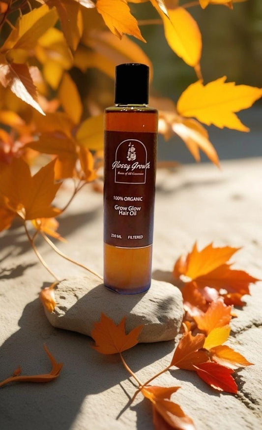 Organic Glossy & Growth Hair Oil (230 ML)