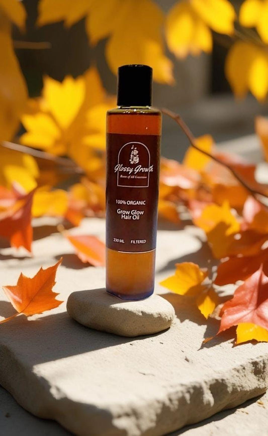Organic Glossy & Growth Hair Oil (230 ML)