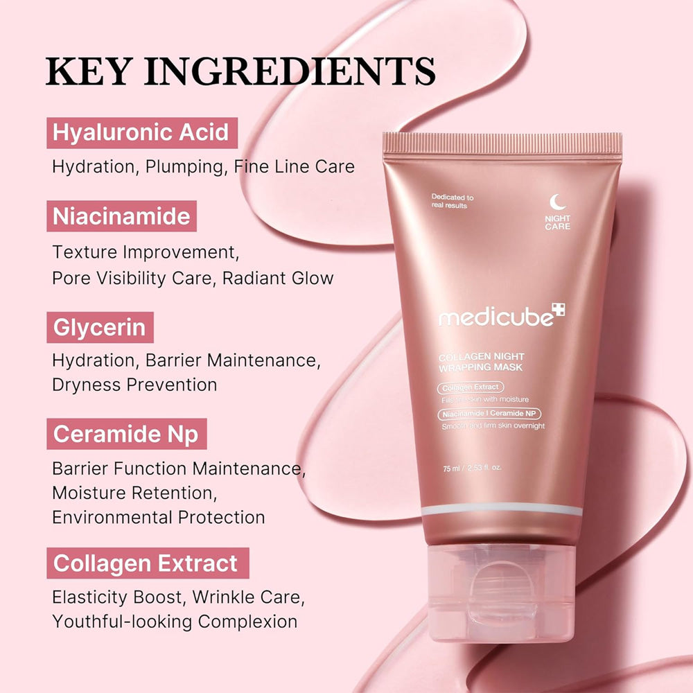 Collagen Overnight Wrapping Peel Off Facial Mask